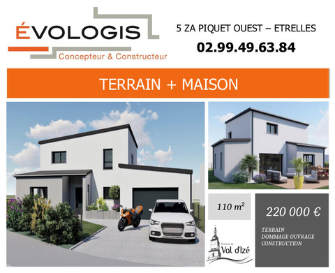 MAISON + TERRAIN VAL D'IZE